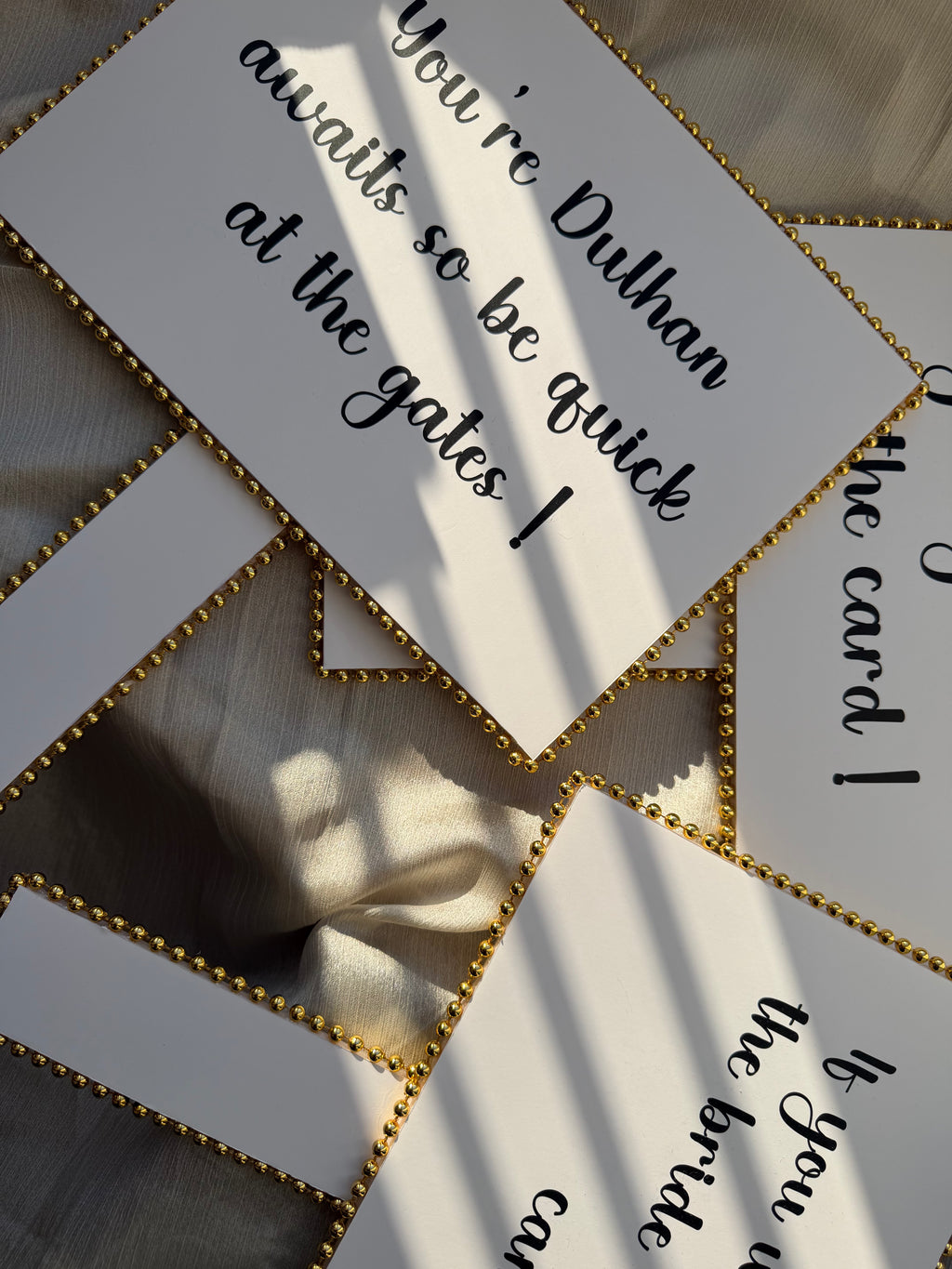 Personalised Wedding Welcome Signs- Foamboard Wedding Gates- Team Bride No Entry Sign