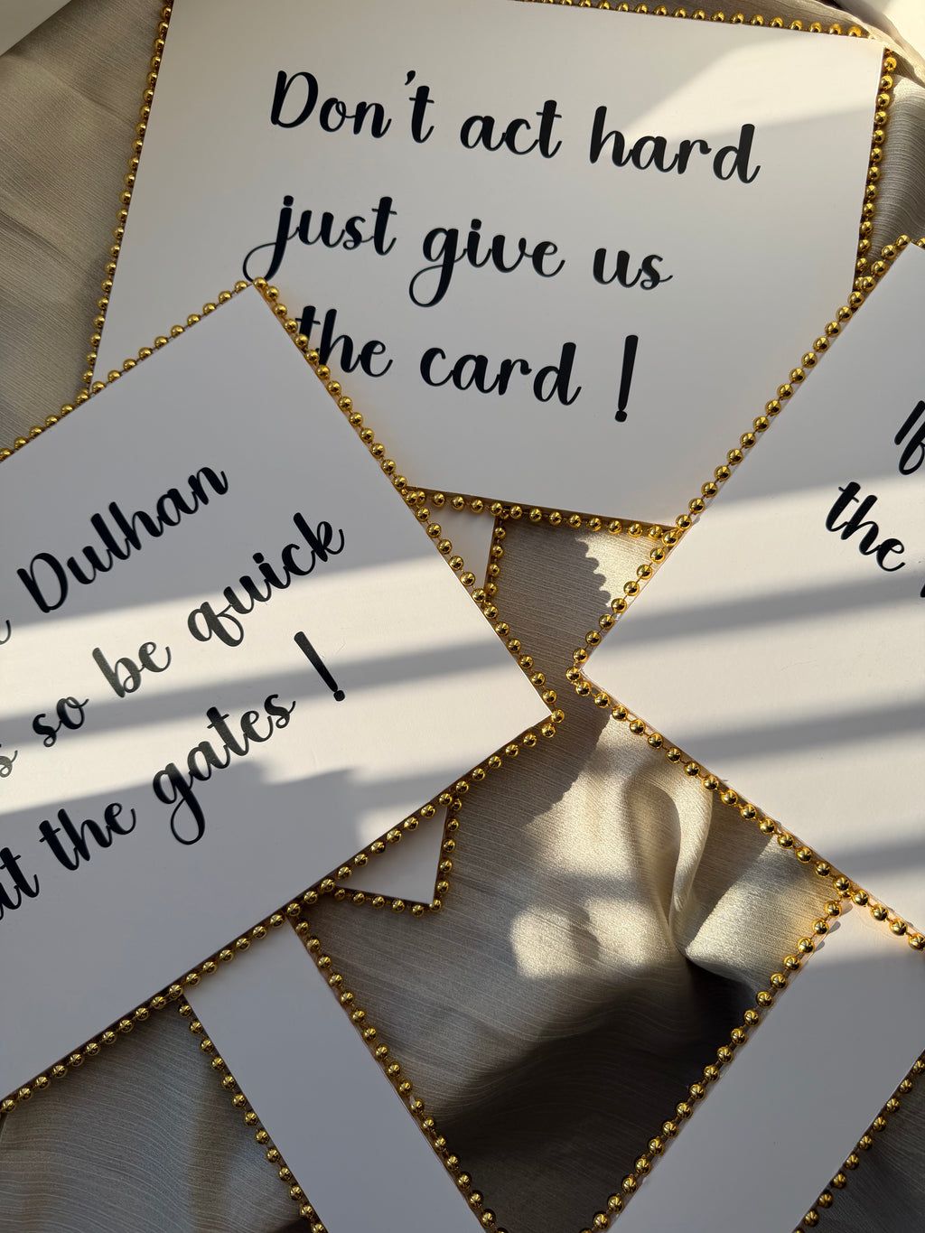Personalised Wedding Welcome Signs- Foamboard Wedding Gates- Team Bride No Entry Sign