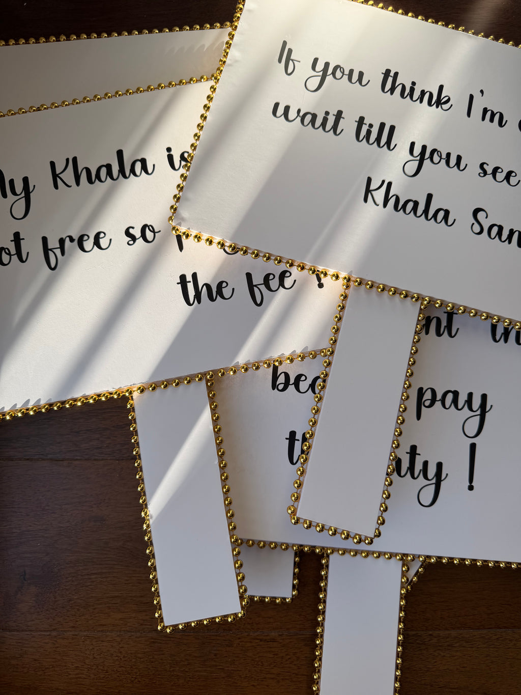 Personalised Wedding Welcome Signs- Foamboard Wedding Gates- Team Bride No Entry Sign